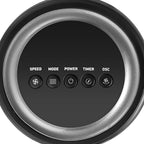 Holmes 37" Digital Oscillating 5 Speed Tower Fan with Clear Read Display and Remote Control Black