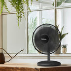 Holmes 12” Table Fan, 3 Speeds, 75° Oscillation, 15° Adjustable Tilt, Quiet Operation