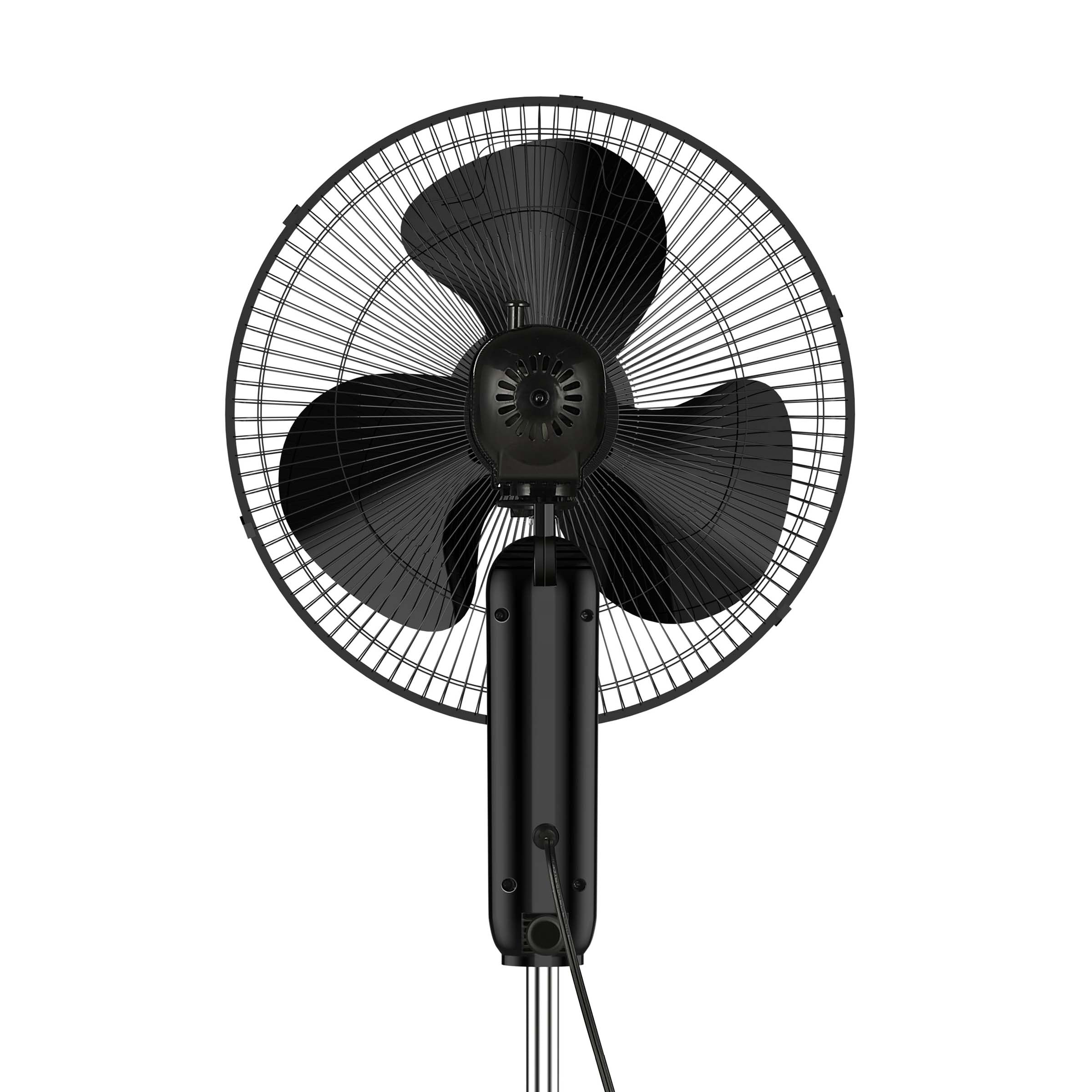 Holmes 16" Oscillating 3 Speed Manual Stand Fan Black