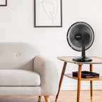 Holmes 12” Oscillating Table Fan – 3-Speed, Adjustable Head Tilt, 70° Oscillation, Powerful Airflow