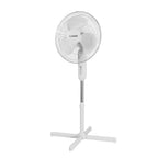 Holmes 16" Oscillating 3 Speed Manual Stand Fan White