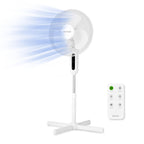 Holmes 16" Digital Stand Fan, 3-Speed, 3 Modes, Oscillating, Timer, Remote