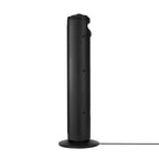 Holmes 29” Manual Tower Fan with CleanBreeze Removable Grill, 3 Speeds, and 85° Oscillation, Black