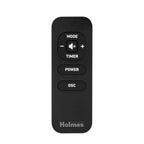 Holmes 40” BreezeMax Tower Fan with CleanBreeze, Thermostat, LED Display, Remote, Black