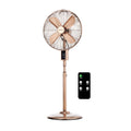 Holmes 16" Digital Oscillating Stand Fan – 3 Speeds, Remote Control, Adjustable Height & Tilt, Metal Finish