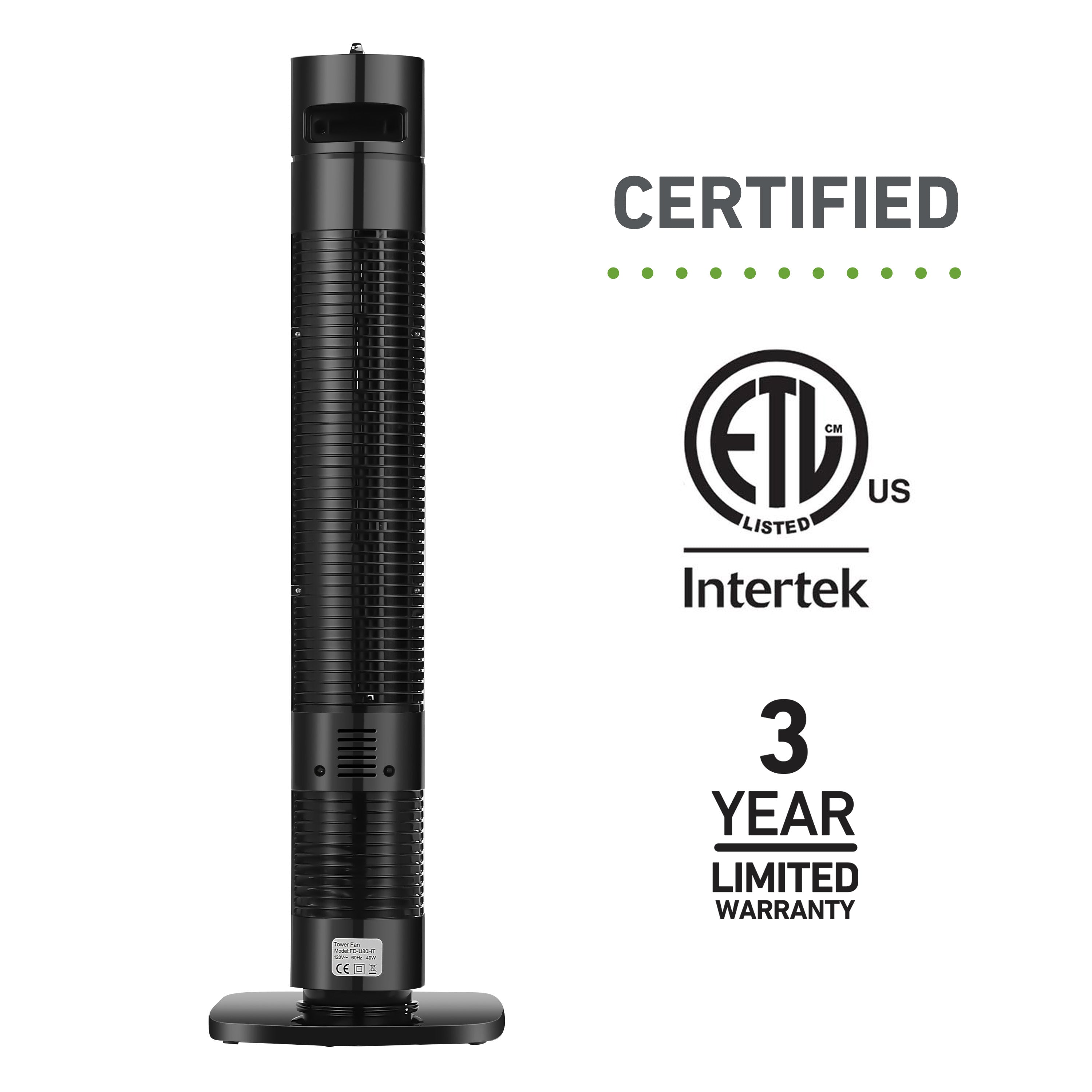 31" TOWER FAN