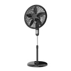 Holmes 18 Inch Oscillating Stand Fan 3 Speed Powerful Airflow Adjustable Height 30 Degree Tilt Wide Angle