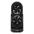 Holmes DuoBreeze 13” Desk Fan – with CleanBreeze, Adjustable Tilt, 3 Speeds, 8-Hour Timer, Black