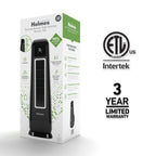 Holmes 30” ExtremeBreeze High Velocity Tower Fan with Programmable Thermostat and 3 Speeds, Black