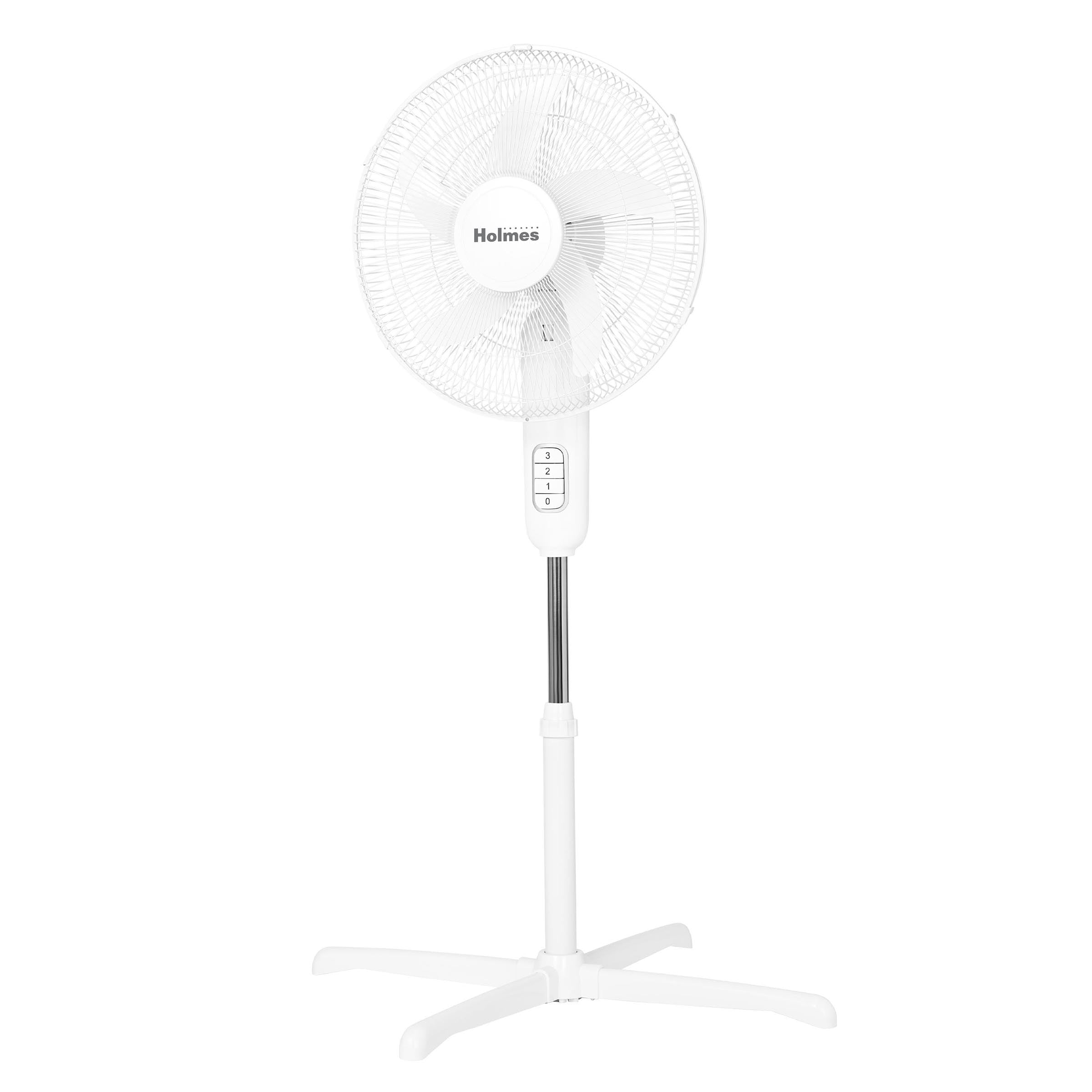 Holmes 16” BladeBreeze Manual Stand Fan Oscillation Tilt