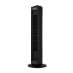 Holmes 29” Manual CleanBreeze Tower Fan 3 Speeds Oscillating Black