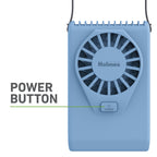 Holmes 4” Necklace Fan – Hands-Free, Battery Powered, Strong Breeze, Compact & Portable