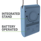 Holmes 4” Necklace Fan – Hands-Free, Battery Powered, Strong Breeze, Compact & Portable
