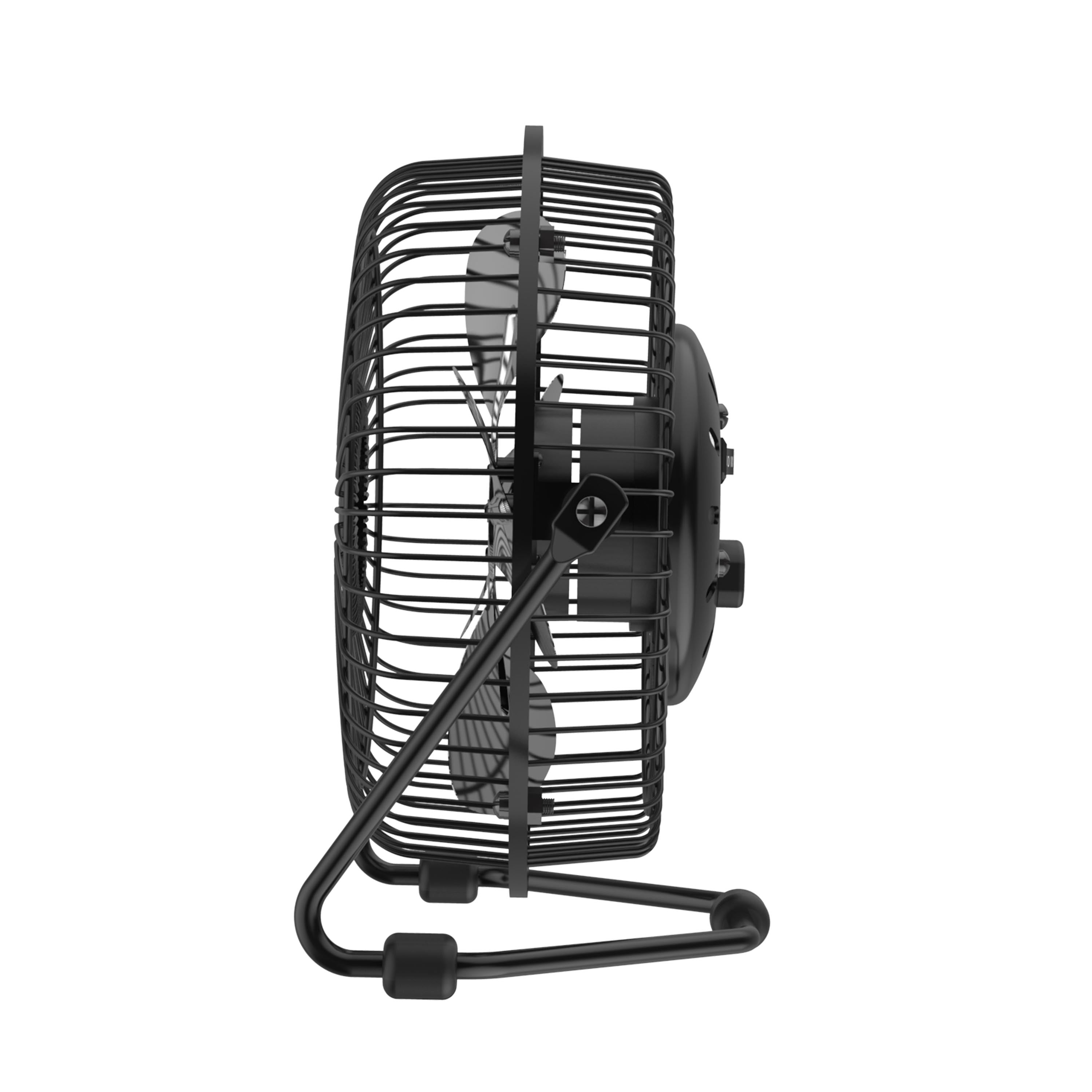Holmes 6” High-Velocity Personal Fan – Adjustable Tilt, Compact Design, Black