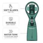 Holmes CoolBreeze Handheld Misting Fan – Fine Mist, 11 oz Capacity, Portable, Lightweight, 1-Speed