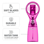 Holmes CoolBreeze Handheld Misting Fan – Fine Mist, 11 oz Capacity, Portable, Lightweight, 1-Speed