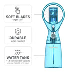 Holmes CoolBreeze Handheld Misting Fan – Fine Mist, 11 oz Capacity, Portable, Lightweight, 1-Speed