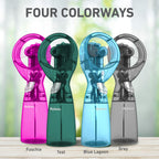 Holmes CoolBreeze Handheld Misting Fan – Fine Mist, 11 oz Capacity, Portable, Lightweight, 1-Speed