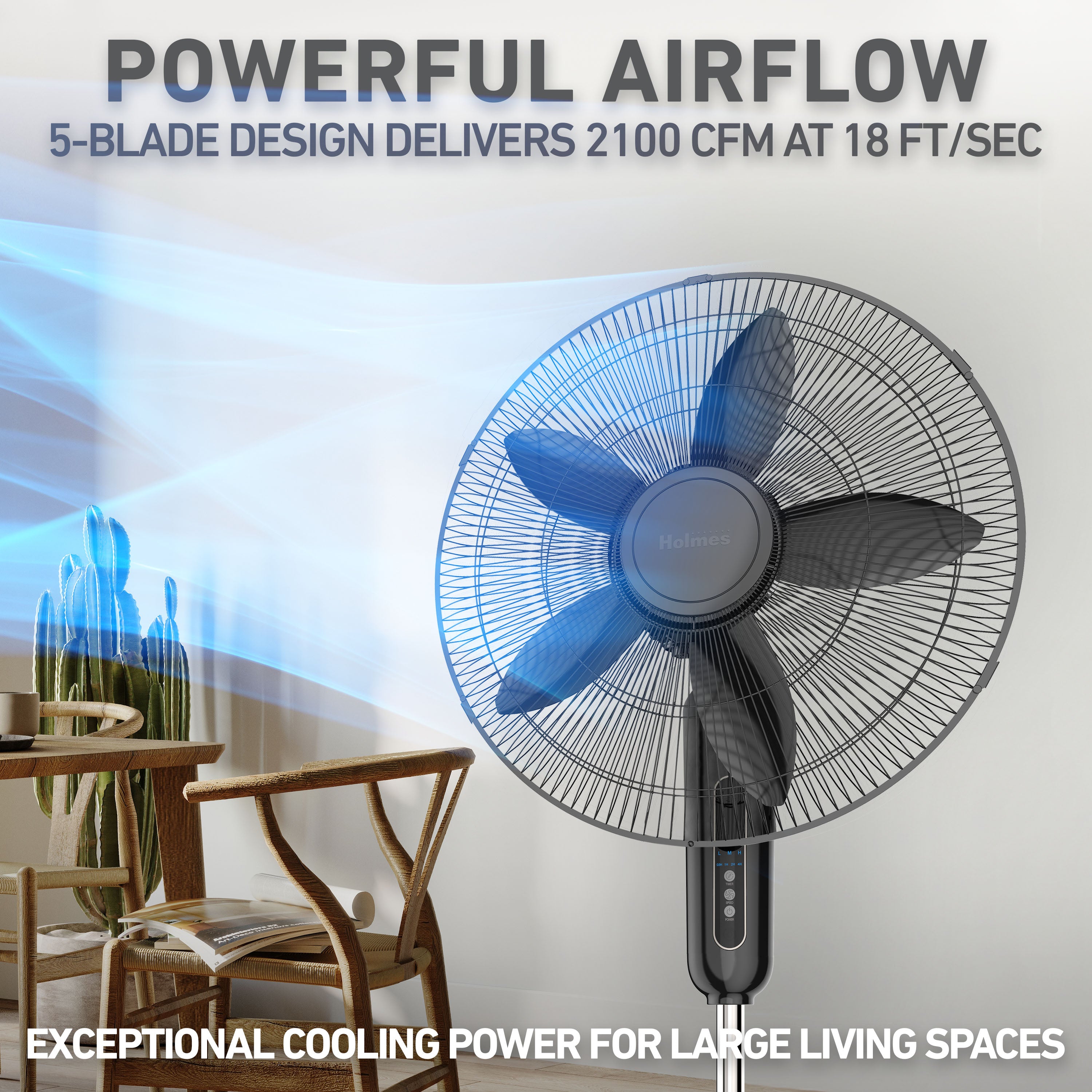 Holmes 18" Digital Stand Fan