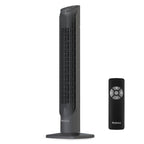 Holmes 36" Digital CleanBreeze Tower Fan with Remote 6 Speeds 75° Oscillation Black