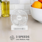 Holmes AeroBreeze 4” Rechargeable USB Desk Fan​