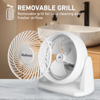 Holmes Blizzard 8 Inch Air Circulator Fan 3 Speed High Velocity Table Desk Fan