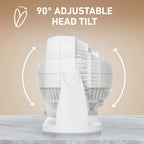 Holmes Blizzard 8 Inch Air Circulator Fan 3 Speed High Velocity Table Desk Fan