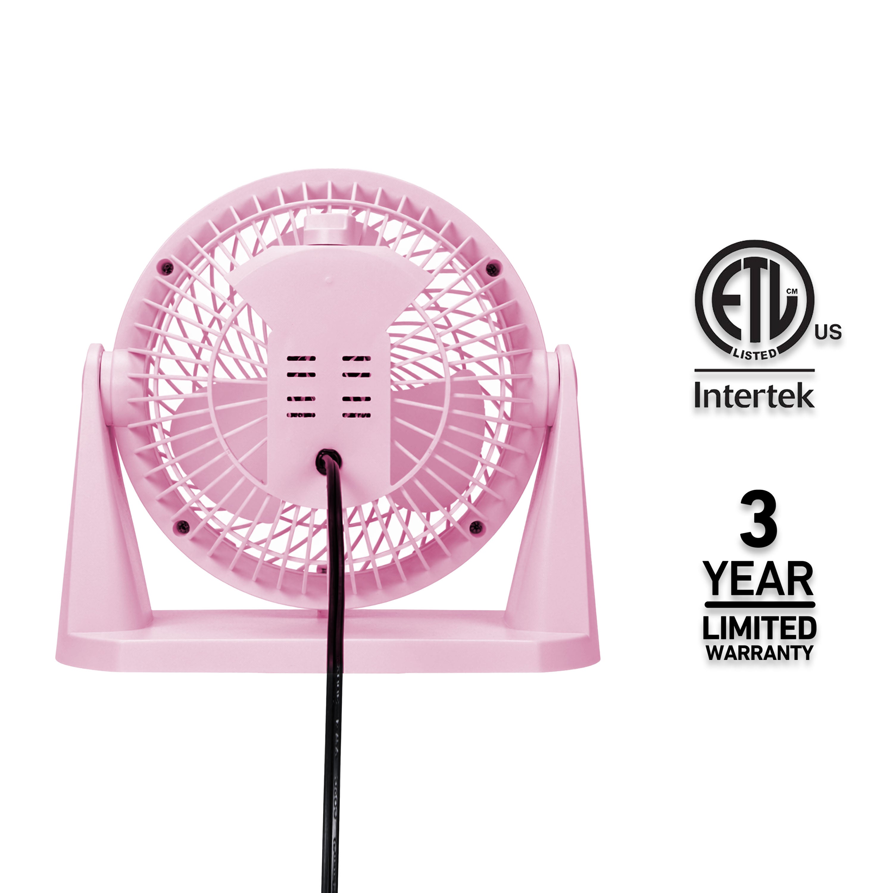 Holmes Blizzard 8 Inch Air Circulator Fan 3 Speed High Velocity Table Desk Fan