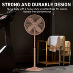 Holmes 16 Inch Oscillating Stand Fan 3 Speed Tilt Head Pedestal