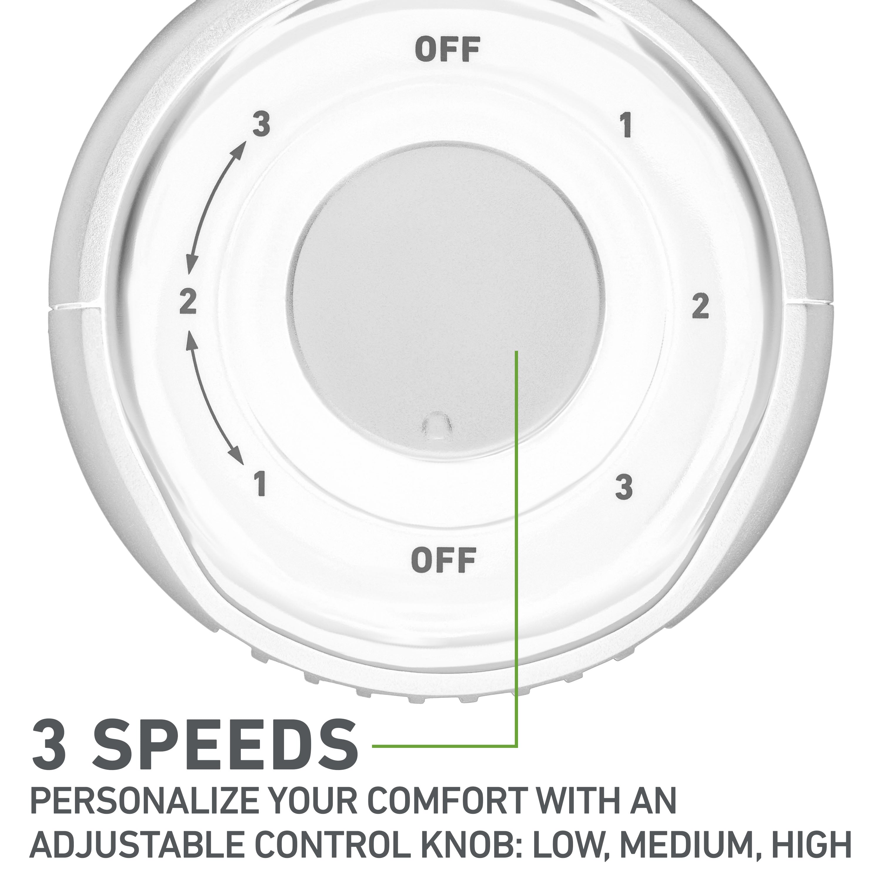 Holmes 13” MiniBreeze Desktop Tower Fan with CleanBreeze Black