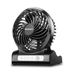 Holmes AeroBreeze 4” Rechargeable USB Desk Fan