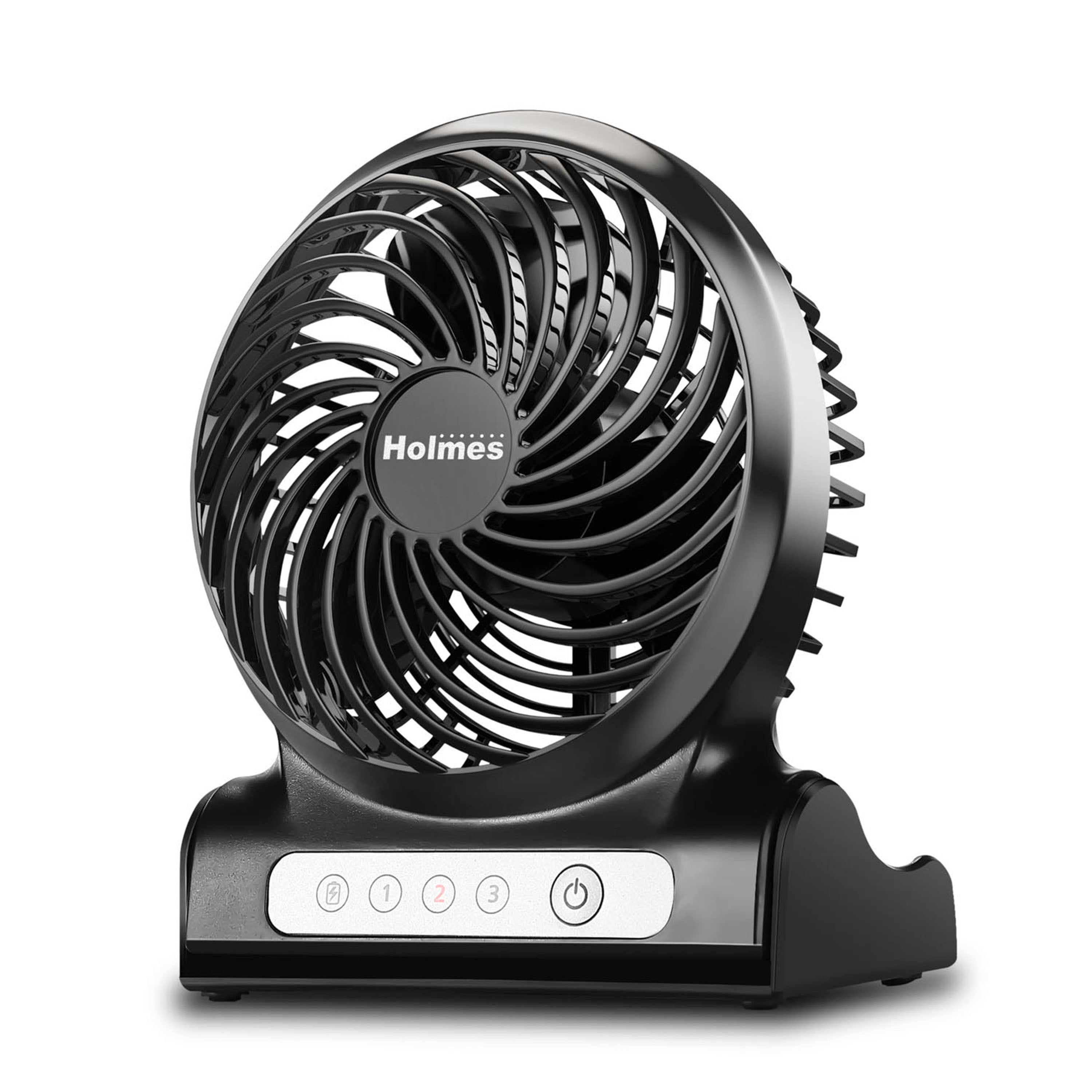 Holmes AeroBreeze 4” Rechargeable USB Desk Fan