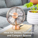 Holmes 4 Inch Mini Heritage USB Desk Fan