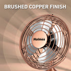 Holmes 4 Inch Mini Heritage USB Desk Fan