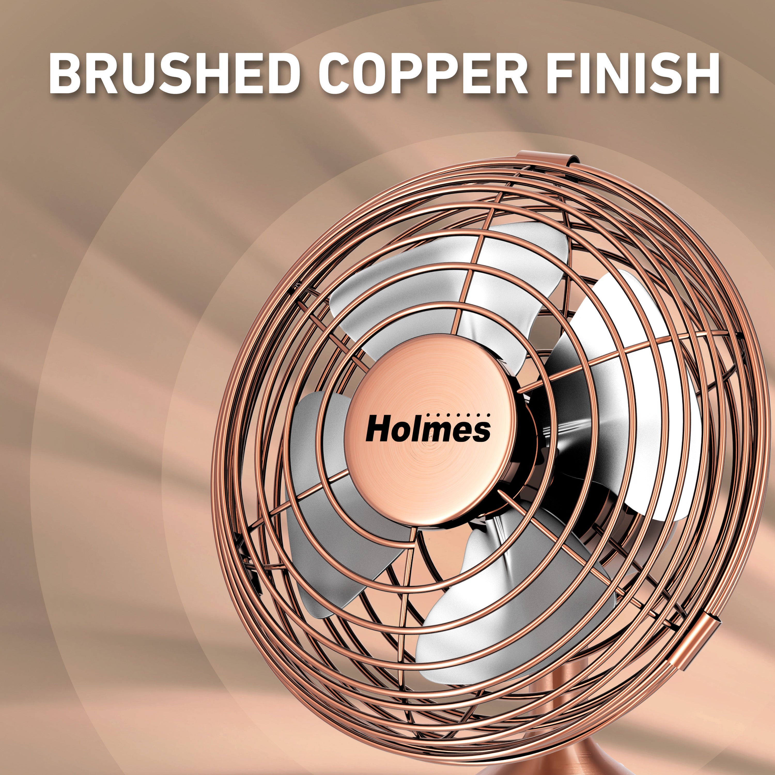 Holmes 4 Inch Mini Heritage USB Desk Fan