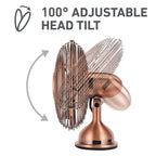 Holmes 4 Inch Mini Heritage USB Desk Fan