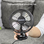 Holmes 4 Inch Mini Heritage USB Desk Fan
